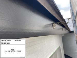 2色塗りでレンガ風を再現した外壁塗装と屋根塗装 姫路市