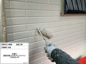 2色塗りでレンガ風を再現した外壁塗装と屋根塗装 姫路市