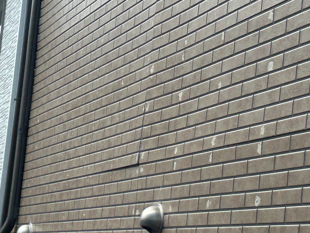 2色塗りでレンガ風を再現した外壁塗装と屋根塗装 姫路市