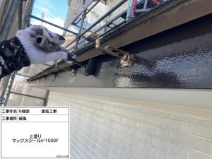 2色塗りでレンガ風を再現した外壁塗装と屋根塗装 姫路市