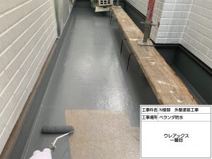 2色塗りでレンガ風を再現した外壁塗装と屋根塗装 姫路市