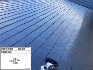 2色塗りでレンガ風を再現した外壁塗装と屋根塗装 姫路市