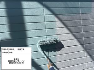 艶消しグリーンに外壁塗装と屋根塗装でおしゃれに変身！姫路市