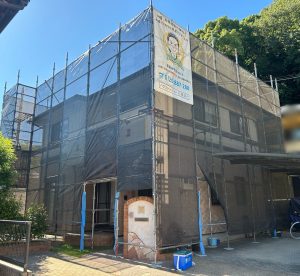 レンガ調サイディングがダブルカラー工法でおしゃれな仕上がりに！屋根カバー工事_たつの市