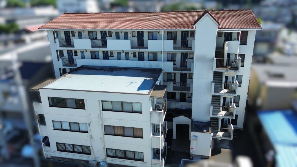 遮熱性にこだわった賃貸マンション外壁塗装・屋根塗装改修工事